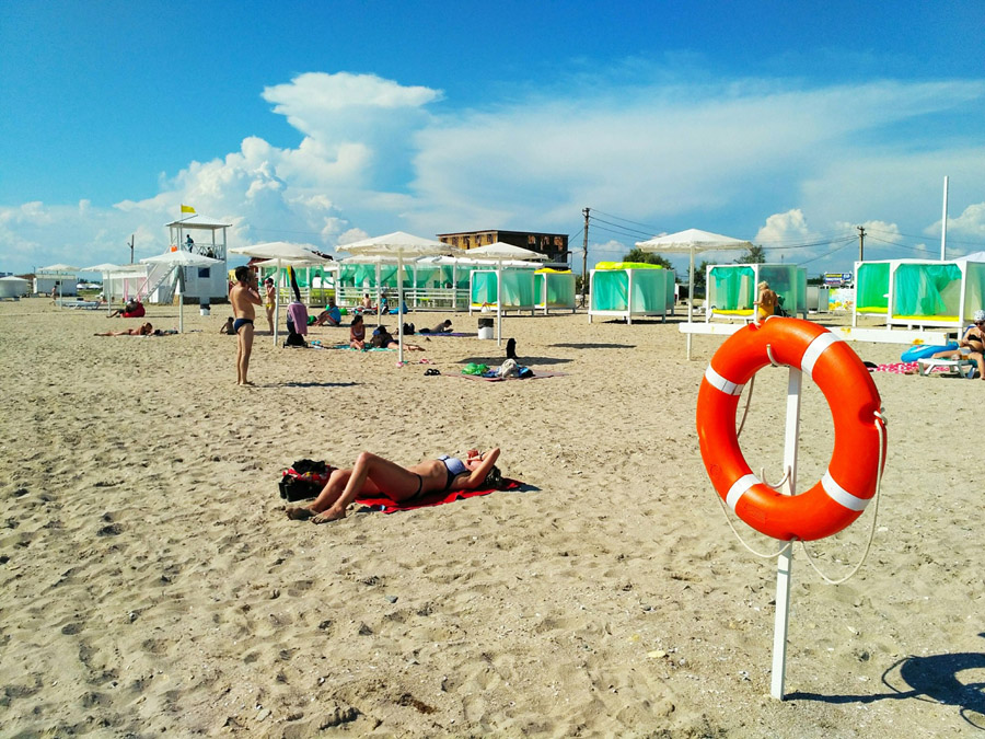 Лучшие пляжи Крыма: Штормовое