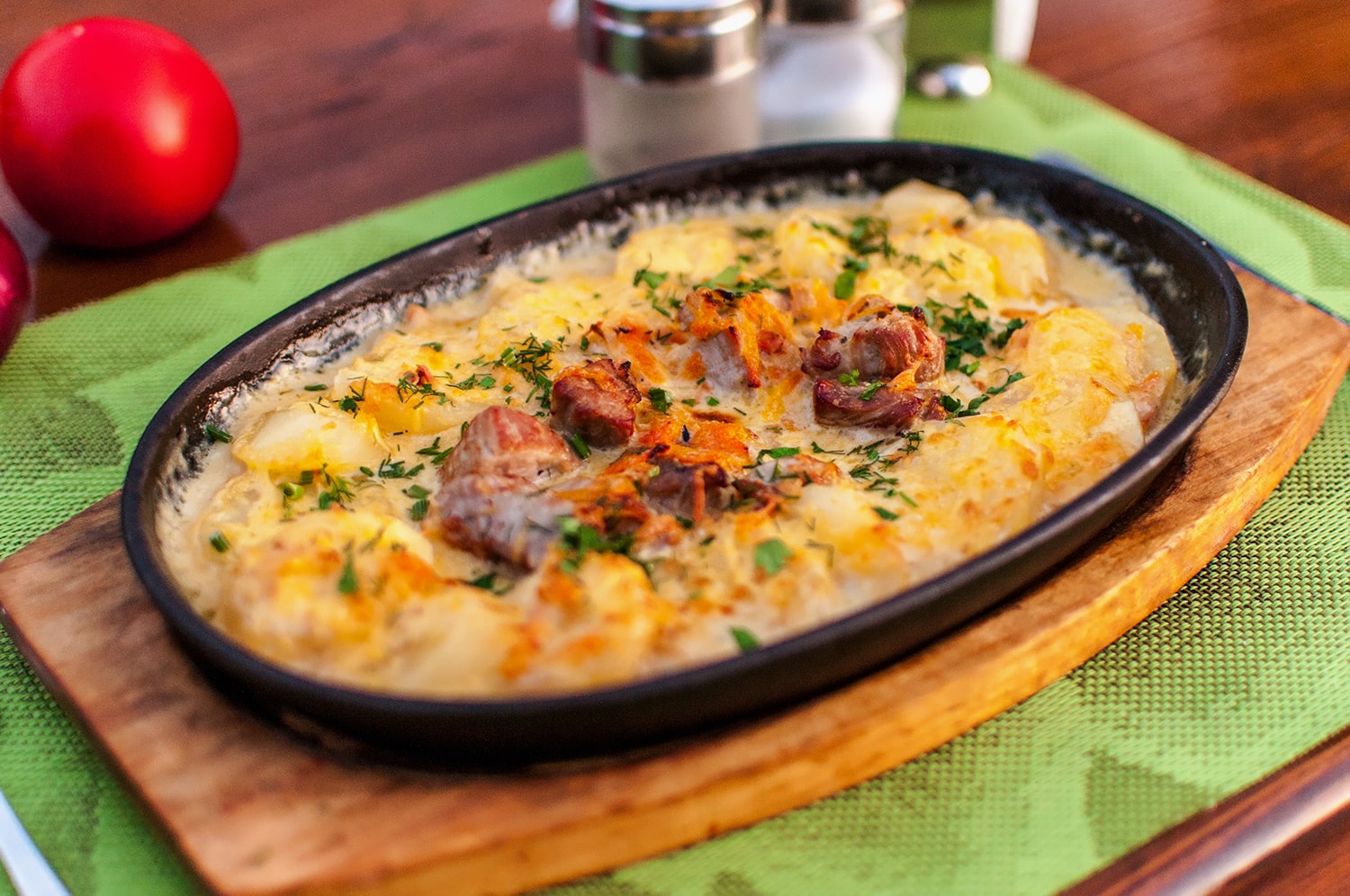 Блюдо в ресторане Дельмар