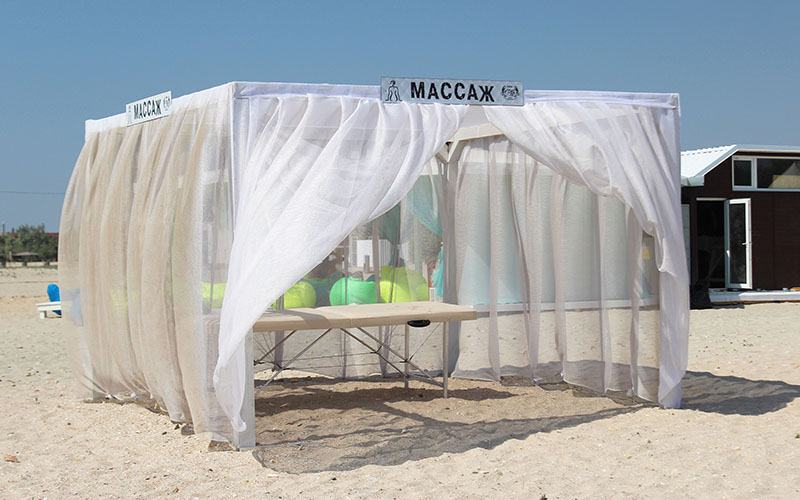 Отдых в Штормовом: массаж